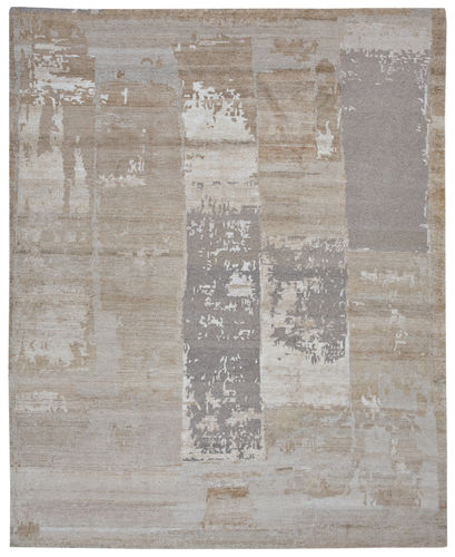 Tappeto contemporaneo - BORO - JAN KATH - Contemporary Rug Art - a motivi / in lana / in seta