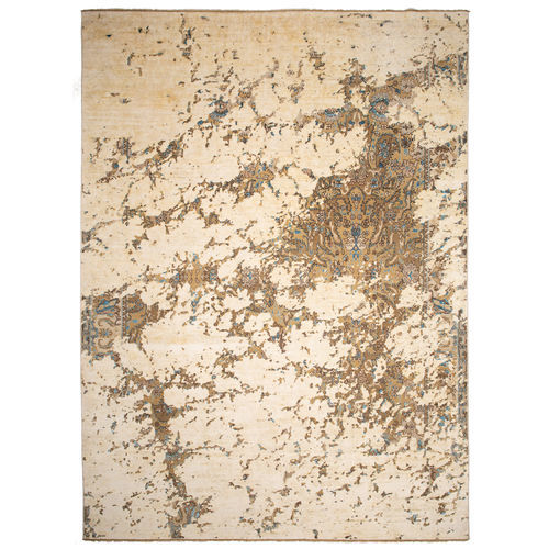 Tappeto orientale - AGRA CANTT AERIAL  - JAN KATH - Contemporary Rug Art - a motivi / in lana / in seta