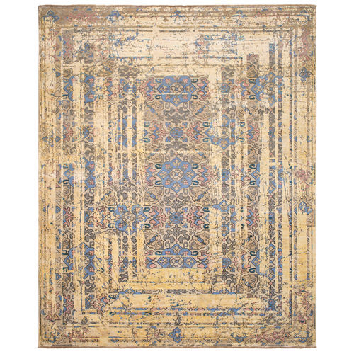 Tappeto orientale - AZERBAIJAN EARLSCOURT FRAME  - JAN KATH - Contemporary Rug Art - a motivi / in lana / in seta