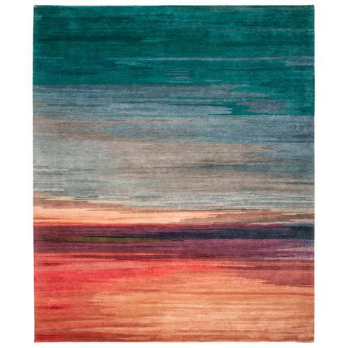 Tappeto contemporaneo - ENDINE  - JAN KATH - Contemporary Rug Art - a motivi / in lana / in seta