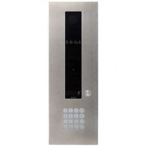 Modulo di citofono in acciaio inossidabile - PDV571SIPR - guinaz - da incasso / da esterno / con 1 pulsante