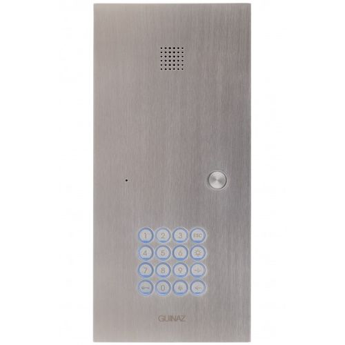 Modulo di citofono in acciaio inossidabile - PDA361SIP - guinaz - da incasso / da esterno / touch screen