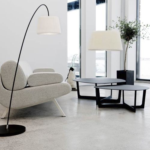Lampada da terra - SNOWDROP : 320 - LE KLINT - in metallo / in tessuto / contemporanea