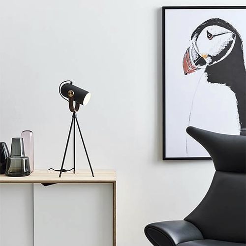 Lampada da tavolo - CARRONADE - LE KLINT - in ottone / in noce / contemporanea