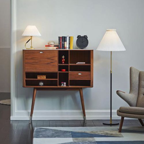 Lampada da terra - LE KLINT : 351 - LE KLINT - in ottone / contemporanea / con cavo
