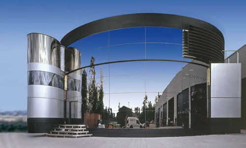 Pannello in vetro laminato - GEWE-COMPOSITE - SCHOLL GLAS - trasparente / per facciata / piatto