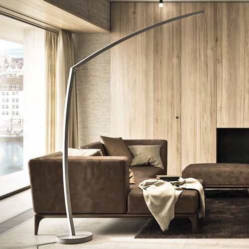 Lampada da terra - BEWE-L - Team by Wellis - in metallo / contemporanea / con cavo