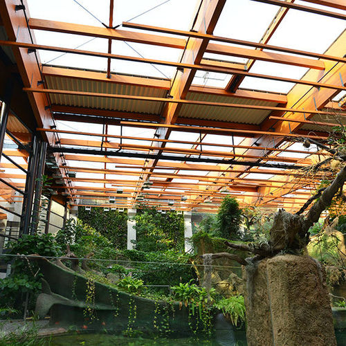 Sistema di copertura ETFE Texlon® - AFRYKARIUM AT ZOO WROCLAW - Vector Foiltec - contract
