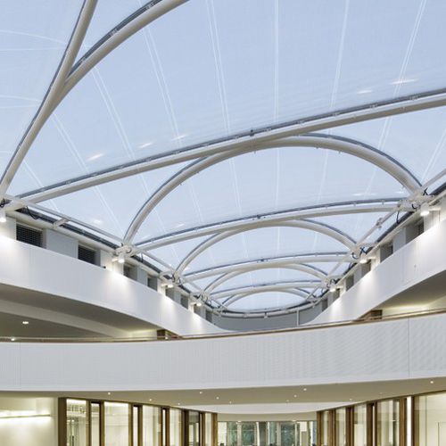 Sistema di copertura di profilati metallici - CFEL GEBÄUDE DER UNIVERSITÄT HAMBURG - Vector Foiltec - ETFE Texlon® / contract