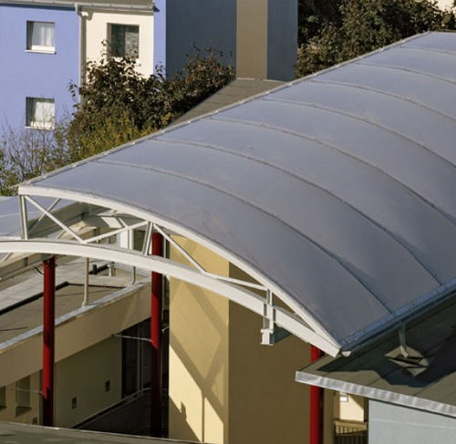 Sistema di copertura curvo - GERDAURING 25 - Vector Foiltec - di profilati metallici / ETFE Texlon® / contract