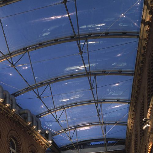 Membrana tessile ETFE Texlon® - KAPUZINERCARRÉE, GERMANY - Vector Foiltec - per tensostruttura / per facciate / per protezione solare