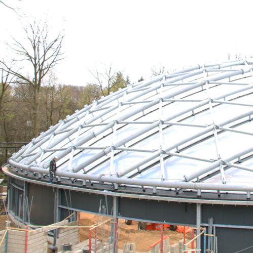 Membrana tessile ETFE Texlon® - NEW MANGROVE HALL BURGERS’ ZOO, NETHERLANDS - Vector Foiltec - da tetto / traslucida