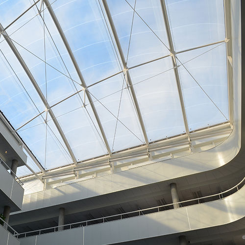 Membrana tessile ETFE Texlon® - OFFICE BUDDINGEVEJ 272, DENMARK - Vector Foiltec - da tetto / traslucida