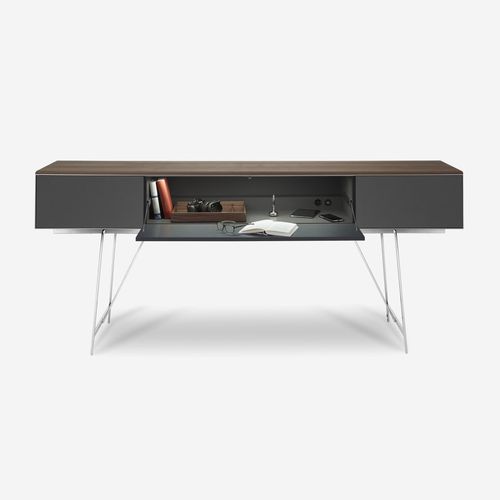 Credenza con piedi alti - S100|S200 - YOMEI - contemporanea / in legno / in metallo