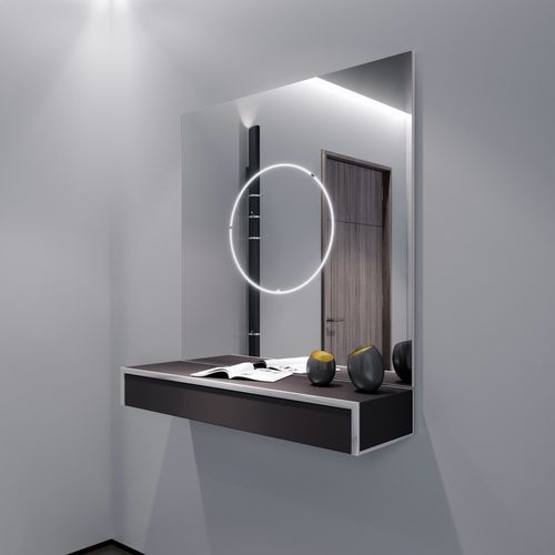 Specchio a muro - Magic  - YOMEI - contemporaneo / rettangolare / rotondo