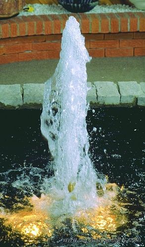 Getto per fontana - NIC SERIES - FUNNEL CASCADE JET - Crystal Fountains