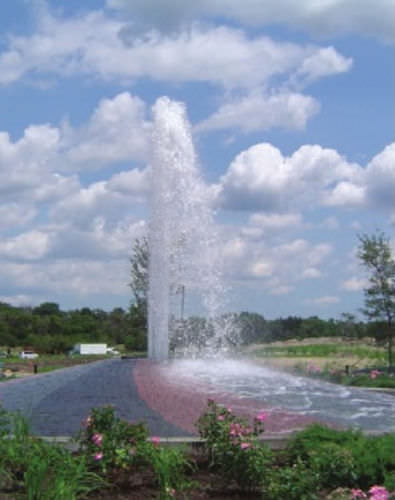 Getto per fontana - NPA SERIES - COLUMN POD - Crystal Fountains