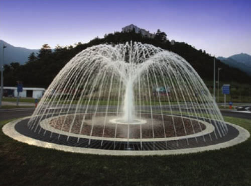 Fontana pubblica - NSR SERIES - SPRAY RING - Crystal Fountains