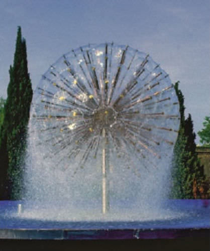 Getto per fontana - NDS SERIES - DANDELION SPHERE - Crystal Fountains
