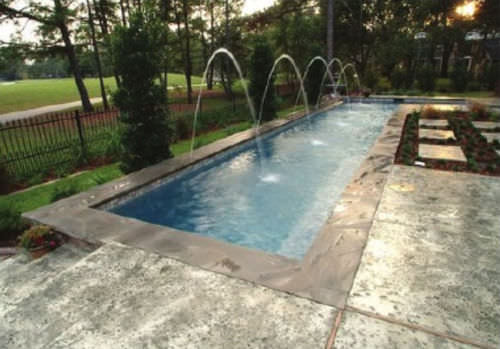 Fontana da piscina - WMD100 - 1" STREAM JET - Crystal Fountains