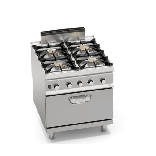 Cuocitore a gas - SG9F4PS+FG - Berto's S.p.A. - professionale / per uso residenziale / a convezione