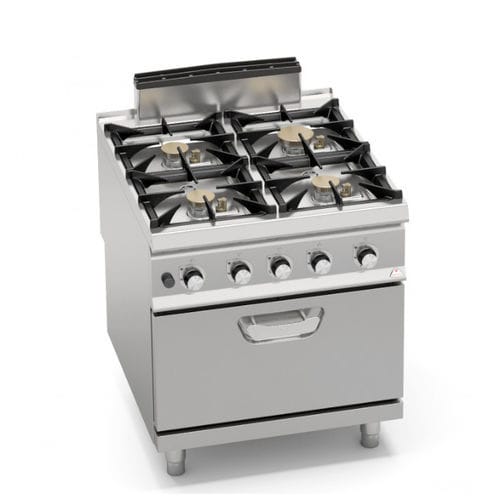 Cuocitore a gas - SG9F4PSP+FG - Berto's S.p.A. - professionale / per uso residenziale / a convezione