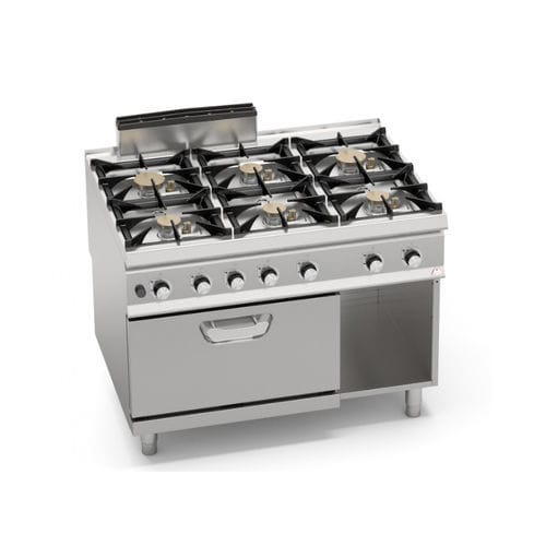 Cuocitore a gas - SG9F6PSP+FG - Berto's S.p.A. - professionale / per uso residenziale / a convezione