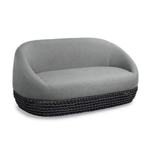 Divano contemporaneo - Tonga - Contral - per esterni / in Sunbrella® / grigio