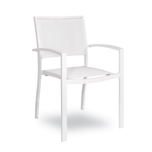Sedia da pranzo contemporanea - Medi Tex Deluxe - Contral - da esterno / idrorepellente / in Batyline®