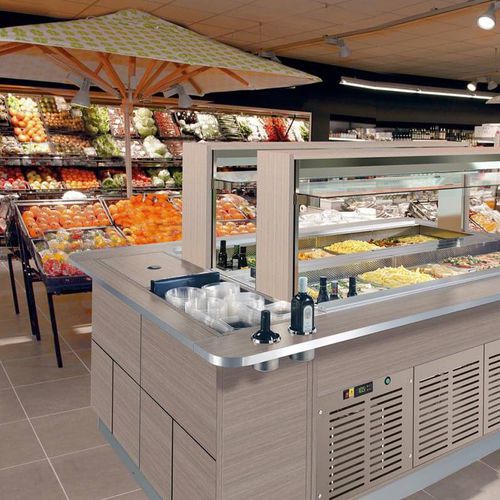 Buffet refrigerato centralizzato - Enofrigo