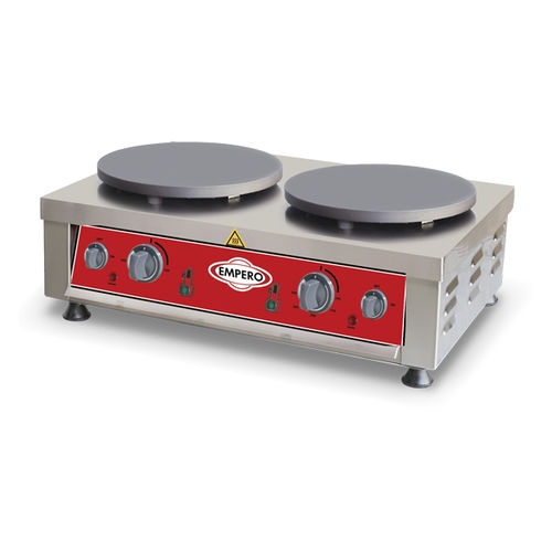Crepiera elettrica - EMP.KR.010 - Empero - professionale / doppia