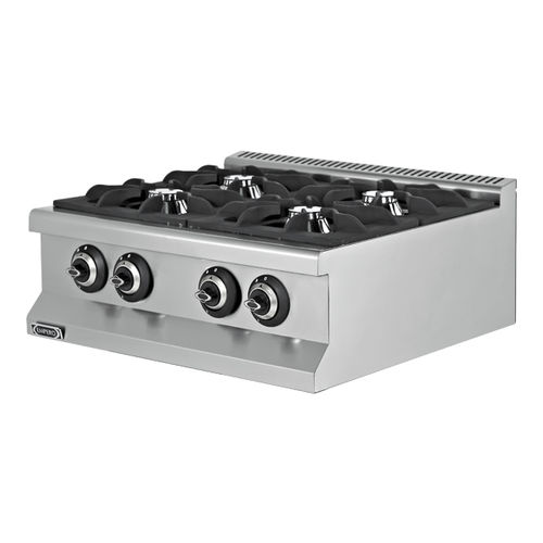 Piano cottura a gas - EMP.9KG020 - Empero - 4 fuochi / da appoggio / con manopole