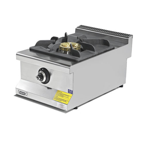 Piano cottura a gas - EMP.6KG010-O - Empero - elettrico / 1  fuoco / da appoggio