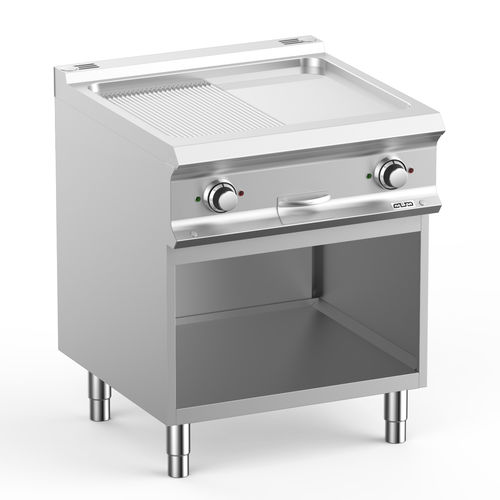 Piastra di cottura elettrica - FTBE77ALRC - mbm - professionale / con grill per panini