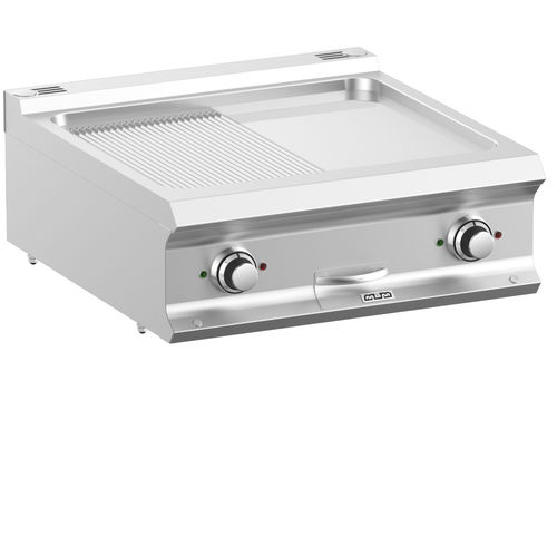 Piastra di cottura elettrica - FTBE77TLRC - mbm - professionale / con grill per panini / portatile