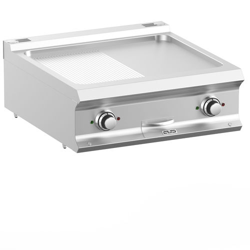 Piastra di cottura elettrica - FTBE77TLR - mbm - professionale / con grill per panini / portatile