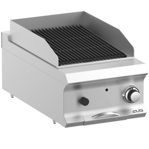 Grill a carbonella - PLG74T - mbm - da bancone / professionale / in acciaio inossidabile