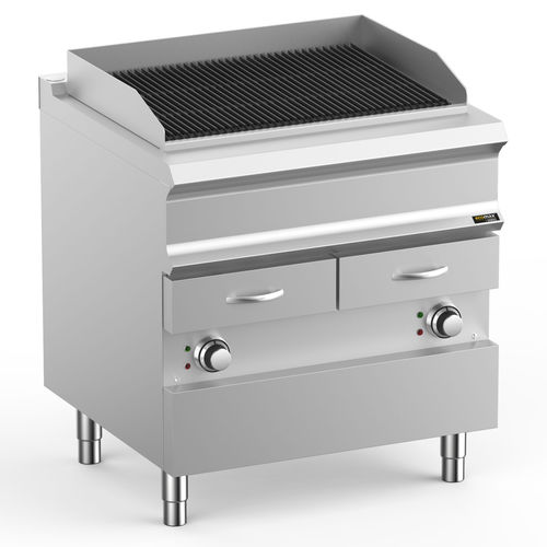 Grill elettrico - WGE78 - mbm - a pavimento / professionale / in acciaio inossidabile