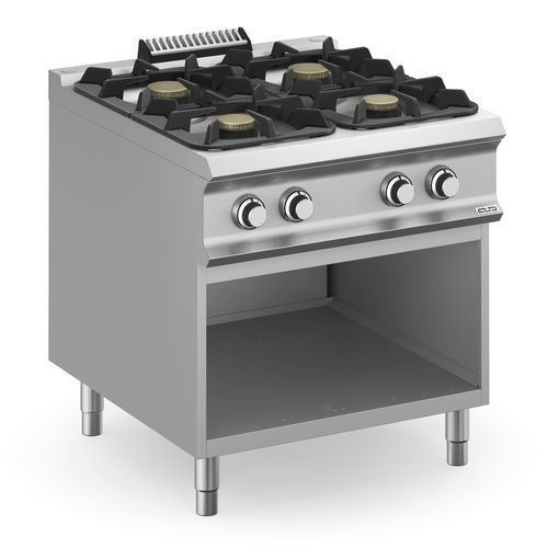 Blocco cottura a gas - FB98AXL - mbm - elettrico / professionale / 4 fuochi