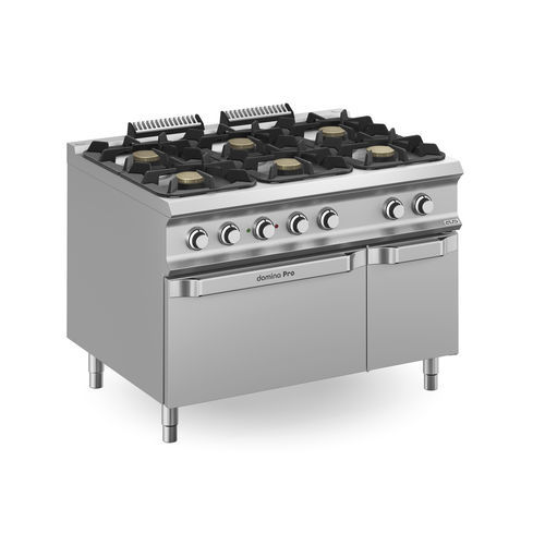 Blocco cottura a gas - FB912AFEXXL - mbm - elettrico / professionale / 6 fuochi