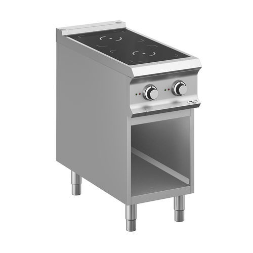 Blocco cottura a induzione - IN94A - mbm - professionale / 2 fuochi / 1 forno