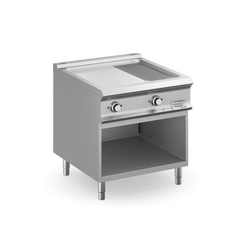 Piastra di cottura elettrica - FTBE98ALRC - mbm - a gas / professionale / da interno