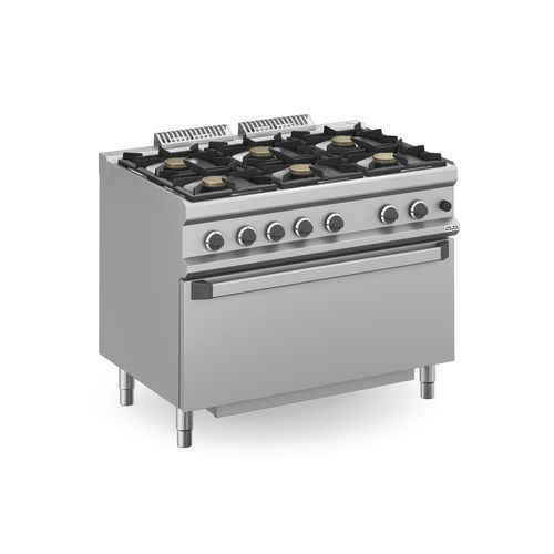 Blocco cottura a gas - MFB711FGMXL - mbm - a gas / elettrico / professionale