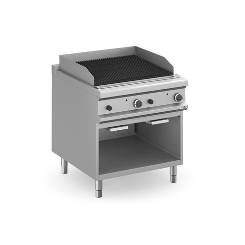 Grill a carbonella - MPLG98A - mbm - a pavimento / professionale / in acciaio inossidabile