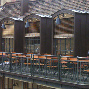 Tenda avvolgibile a rullo - CÈDRE - Luxmader - per finestra / in legno / da esterno