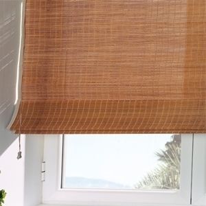 Tenda avvolgibile plissettata - ROMAN - Luxmader - per finestra / in legno / con azionamento manuale