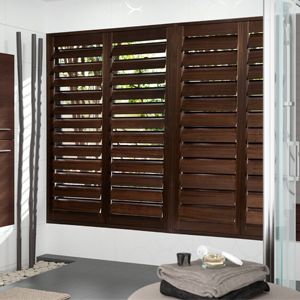Persiana a lamelle - Luxmader - fissa / in legno / per finestra