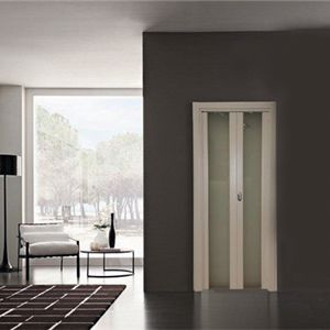 Porta da interno - VERTMADER - Luxmader - in legno massiccio / scorrevole / a libro