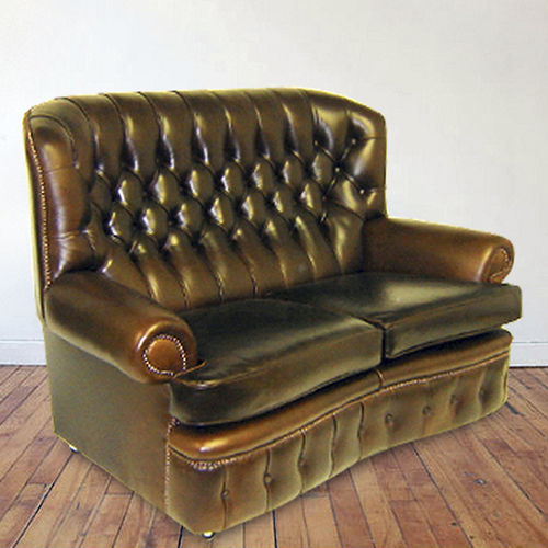 Divano chesterfield - Brookhouse  - Kingsgate Furniture ltd - in pelle / con braccioli / con cuscino rimovibile