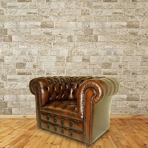 Poltrona chesterfield - CAMBRIDGE  - Kingsgate Furniture ltd - in pelle / in legno massiccio / fatta a mano